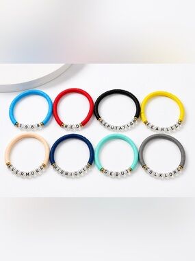 Taylor Swift Eras Tour Friendship Bracelet Set – 8 Album Bracelets